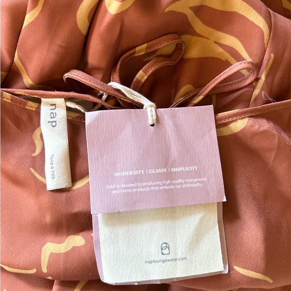 NAP “Art Print Maxi Dress” Dress, Size L - Picture 4 of 6